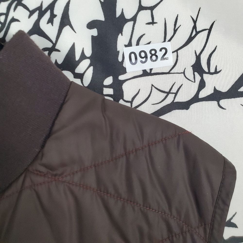 EASTERN MOUNTAIN SPORTS Puffer Vest Brown Thermal - Picture 6 of 10